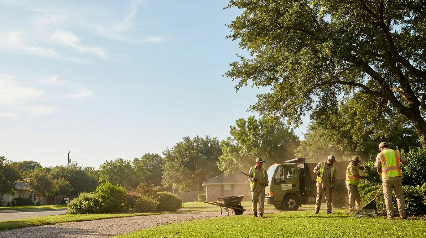 Landscaping in Corsicana, TX near me